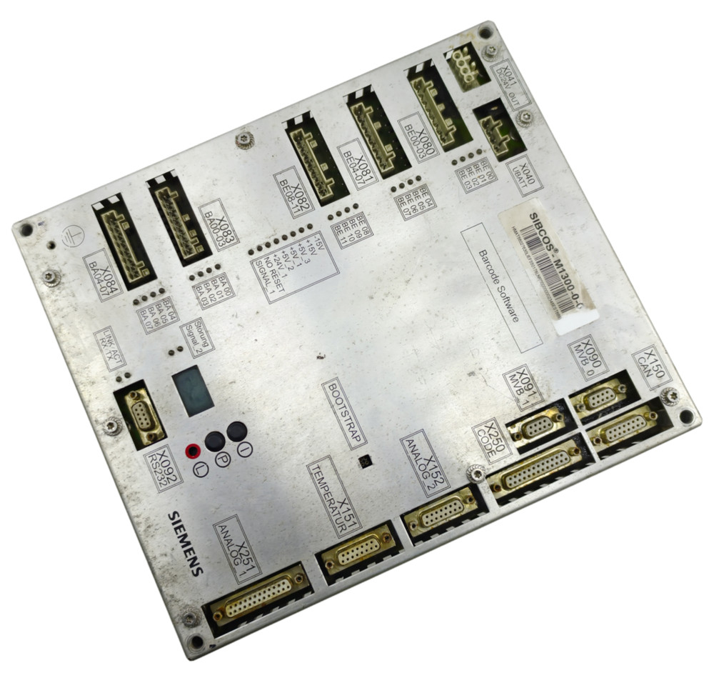 SIEMENS SIBCOS SIBCOSM1300 M1300-0-0 Barcode Software Master Control Module