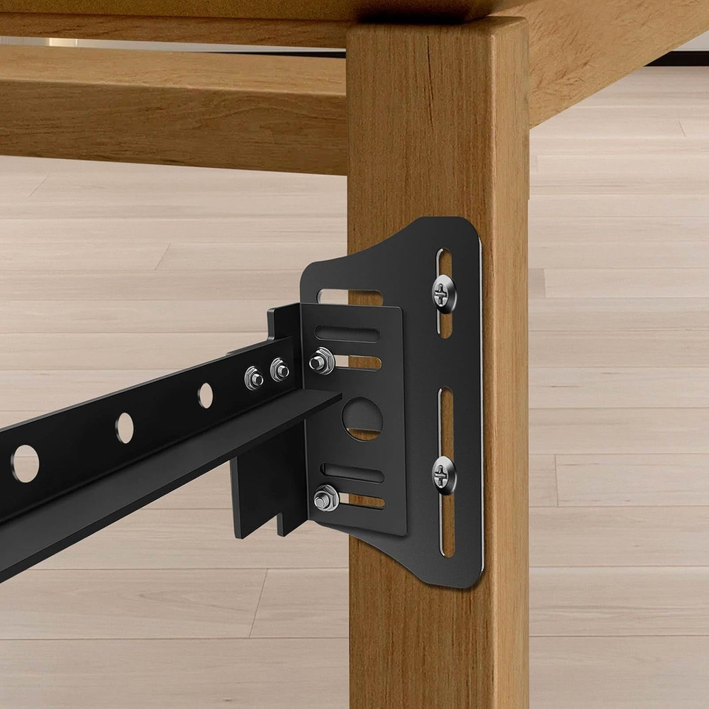 2Pcs Bed Frame Brackets Adapter for Headboard Extra, Queen Bed Modification Plat