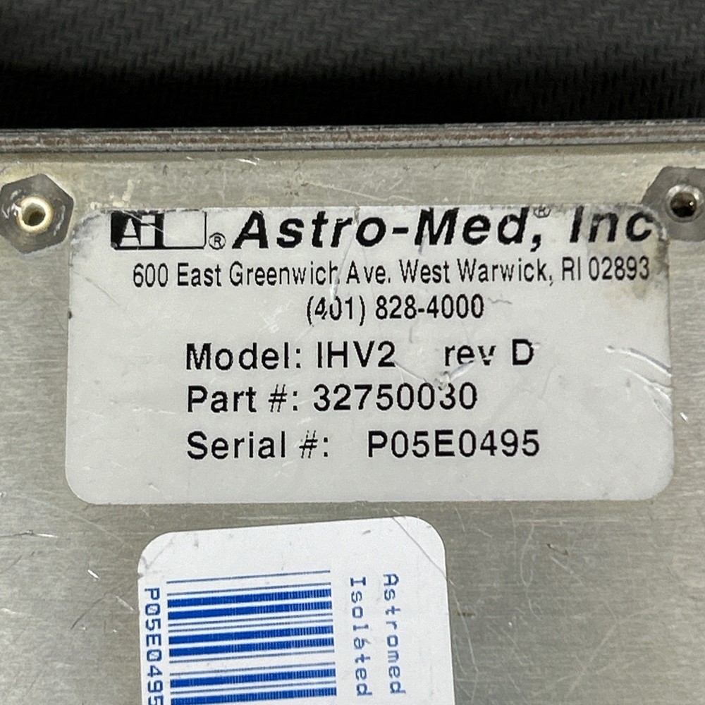 Astro-Med IHV2 Rev D Higher Voltage Module
