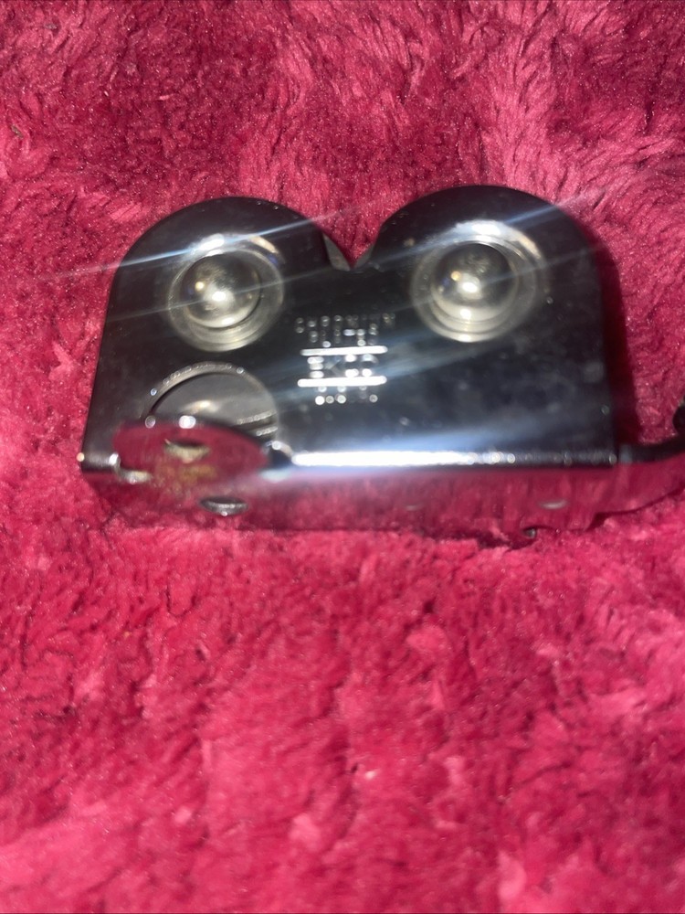 Vintage Ecko Pull Through Chromium Plated Knife Sharpener with Black Handle