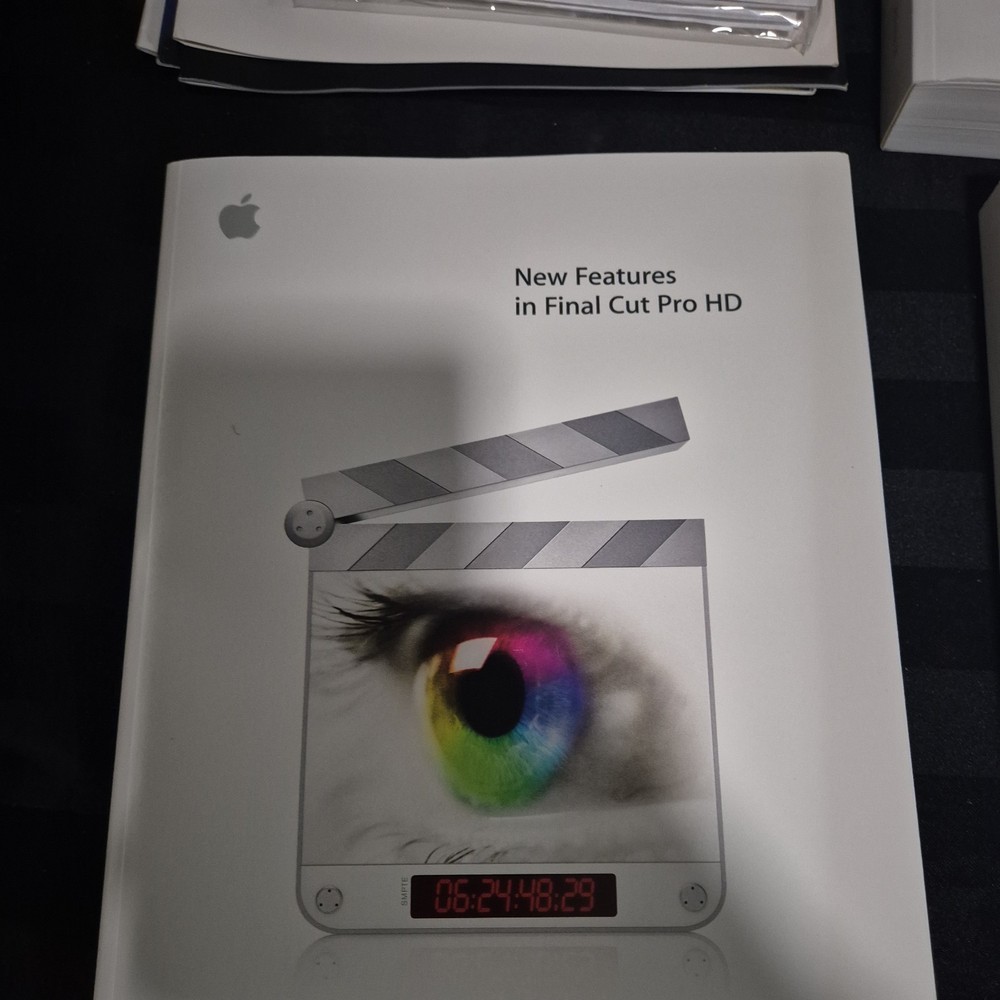 Final Cut Pro HD Version 4.5 – Upgrade Box Set (Mac, 2004) – RARE – Complete