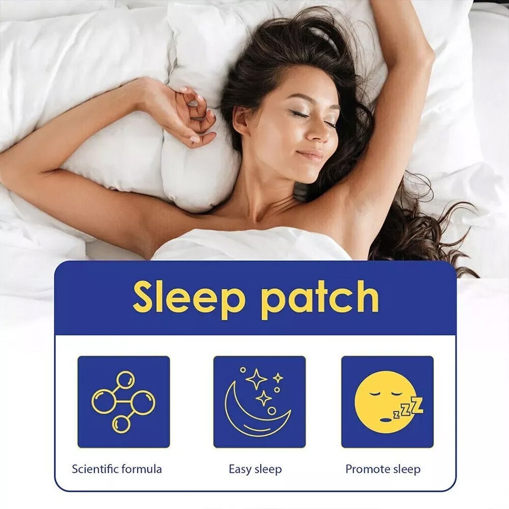 Jujuba Kernel Deep Sleep Patch Relieve Headache Natural Sleeping Aid Plaster