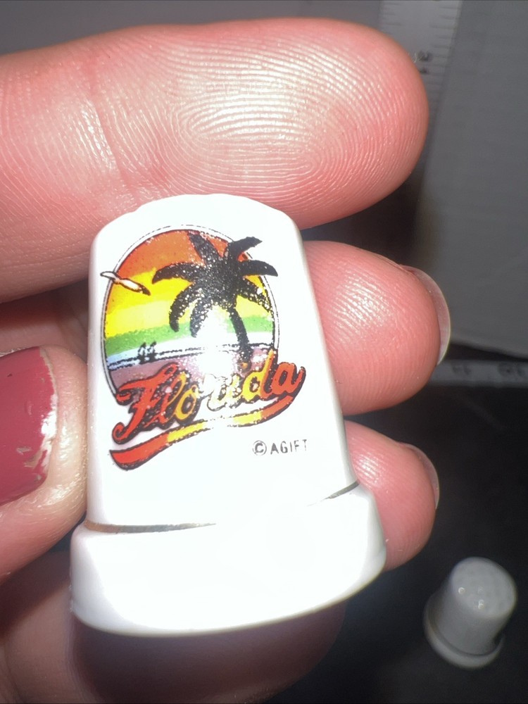 5 X Bone Thimbles