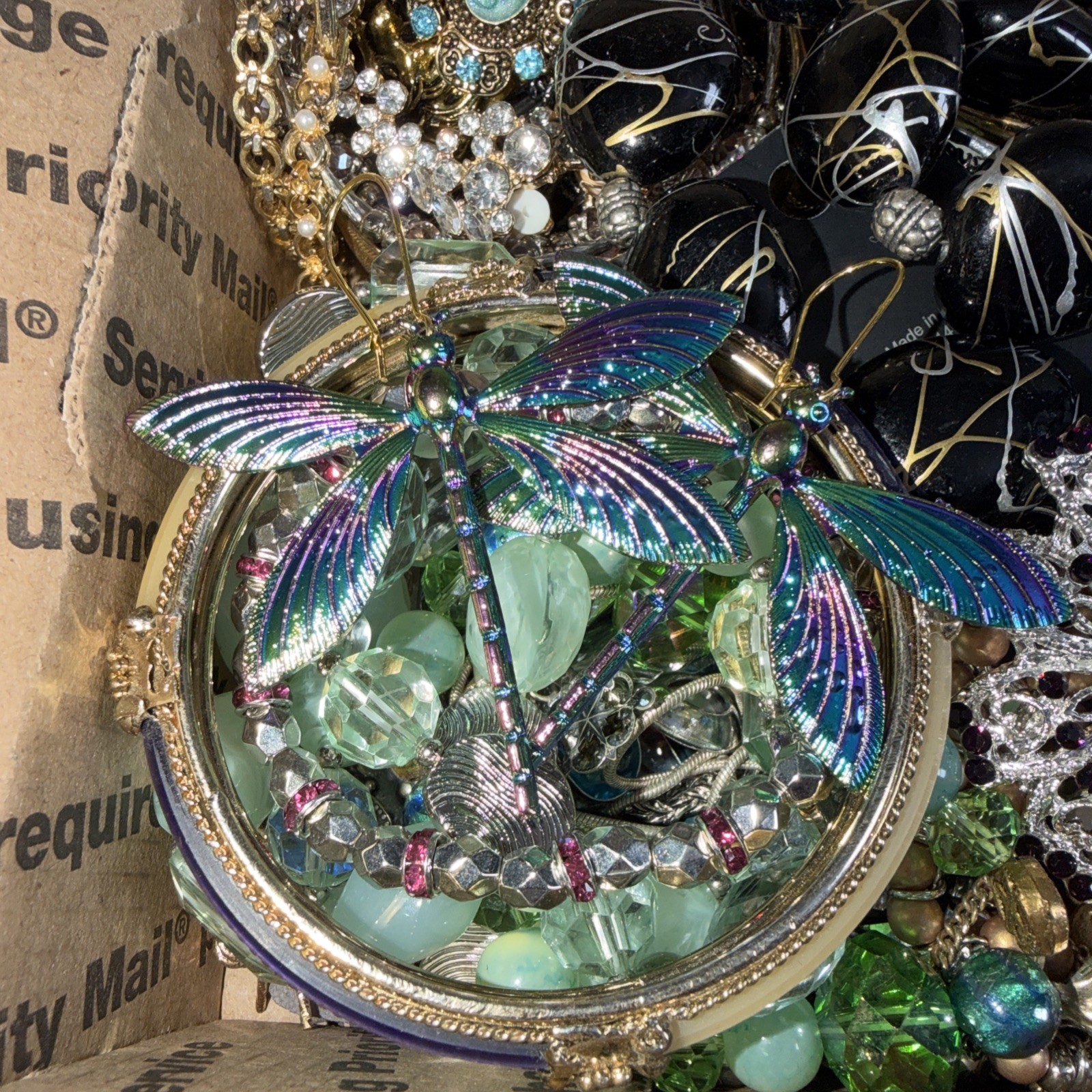 Vintage to Now Jewelry Lot, All Wearable Untested. No Junk. Box A2