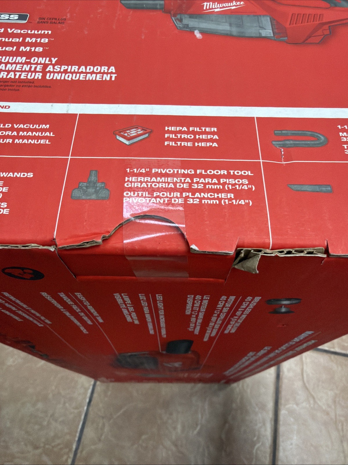 Milwaukee M18 Brushless Handheld Vacuum (Bare Tool)