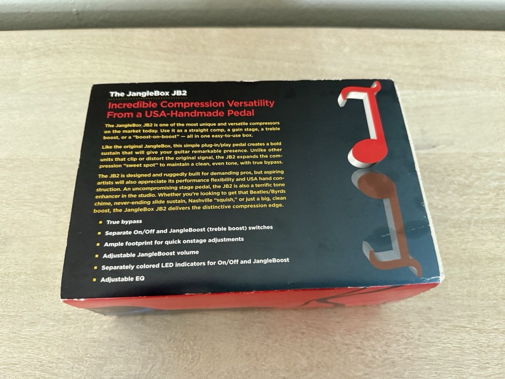 Janglebox JB2 Compression Sustainer NEW OPEN BOX