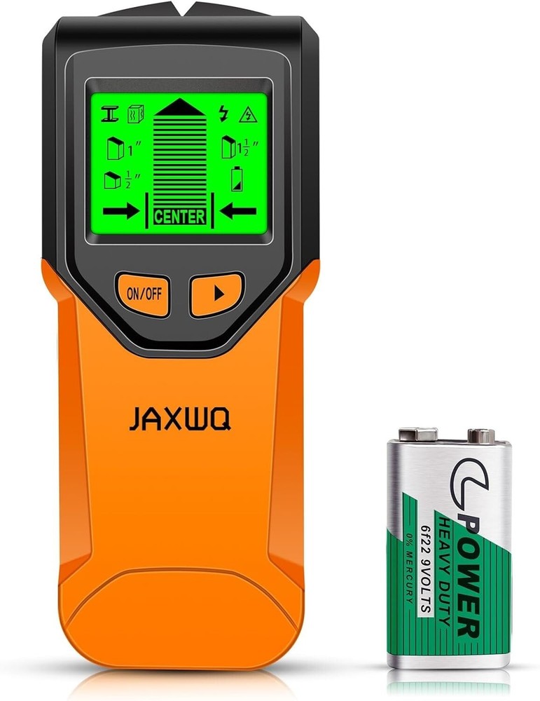 5 in 1 Stud Finder Tool w/Microprocessor Chip and HD LCD Display, Stud Detector