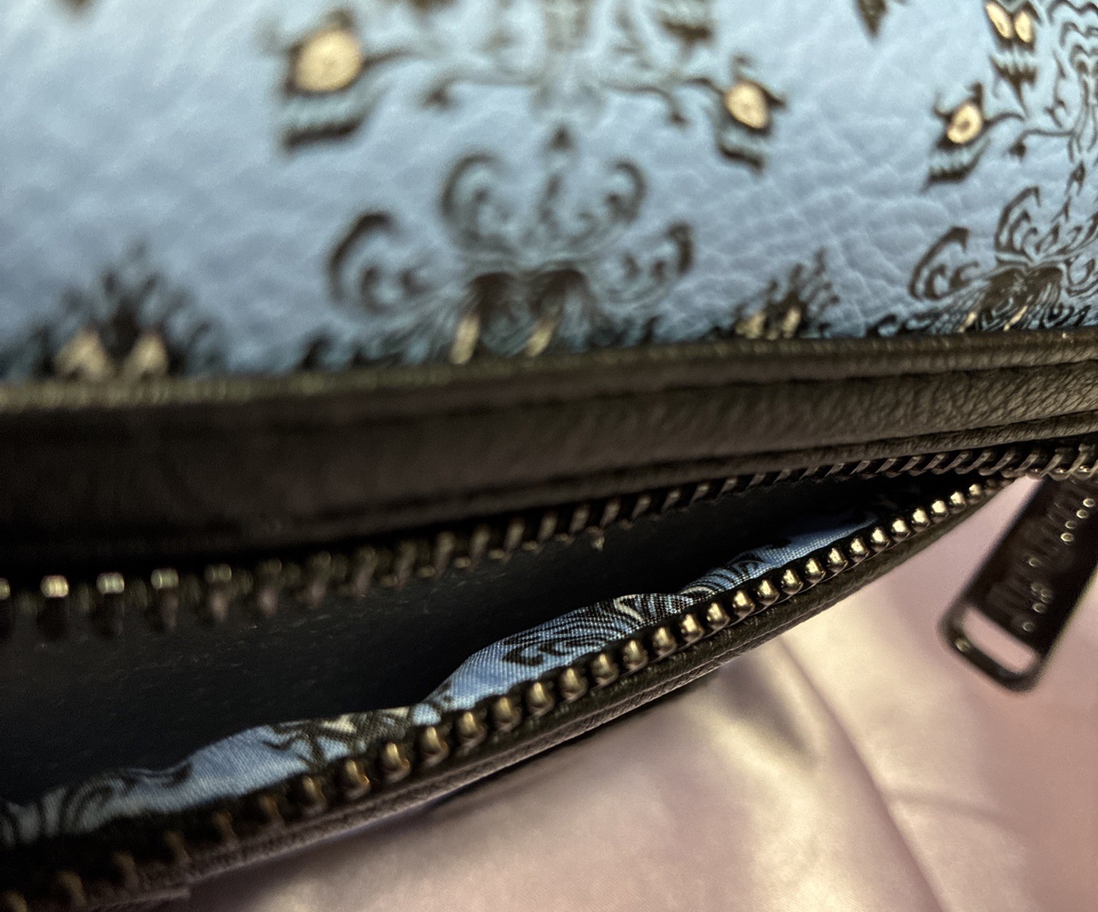 Disney Haunted Mansion Mickey Loungefly Mini Backpack 50 Years Main Att GITD NEW