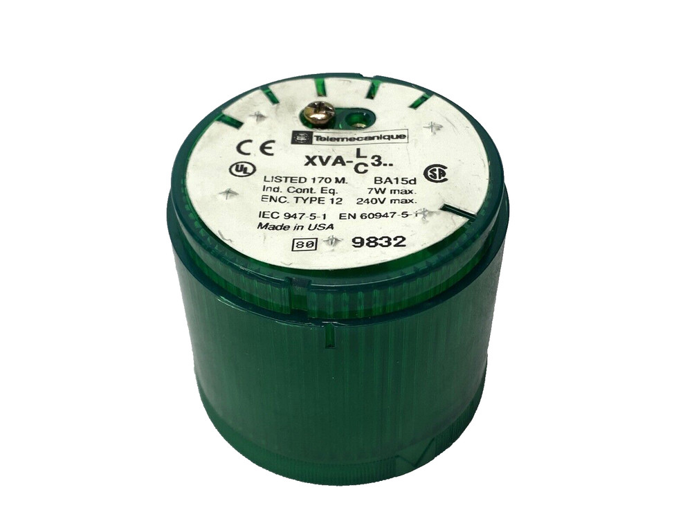 Telemecanique XVA-LC3 Green Stack Light 240V