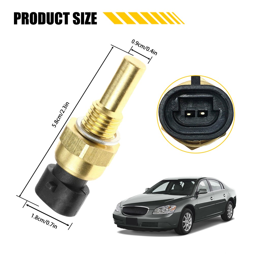 For Chevy GMC Cadillac Engine Coolant Cooling Temperature Temp Sensor Sender