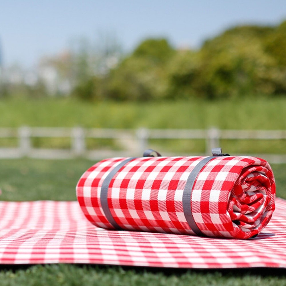 Extra Large Picnic Blanket Beach Mat with Sand-proof Backing Layer, Durable