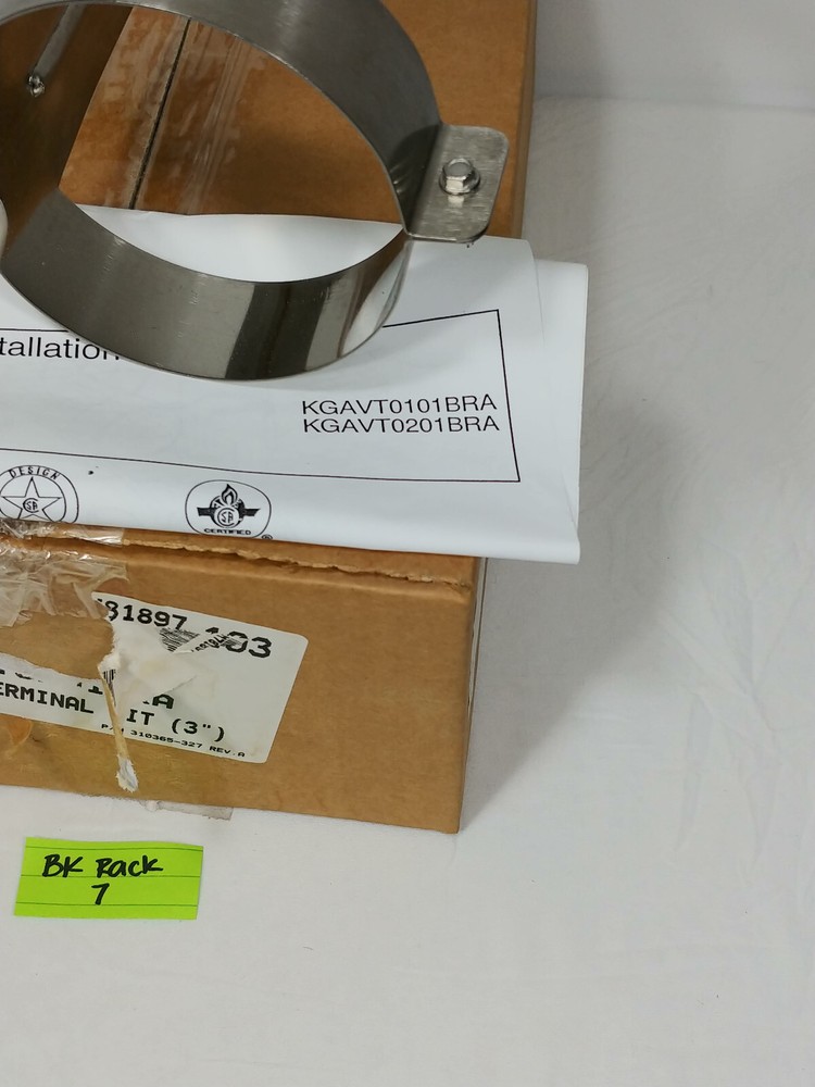 3" Vent Terminal Bracket KGAVT0201BRA