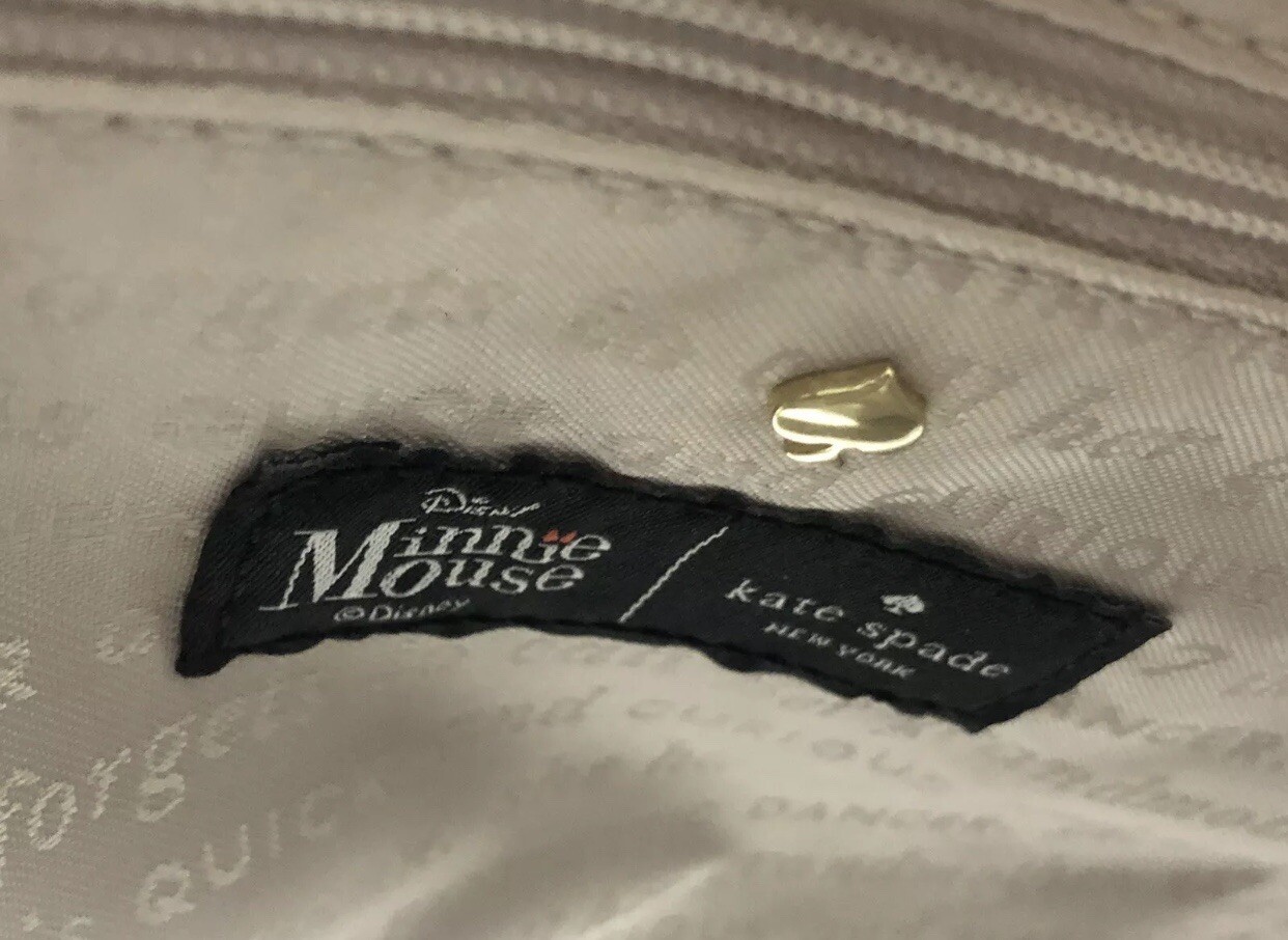 KATE SPADE DISNEY MINNIE MOUSE FRANCIS TOTE & ADALYN WALLET NEW