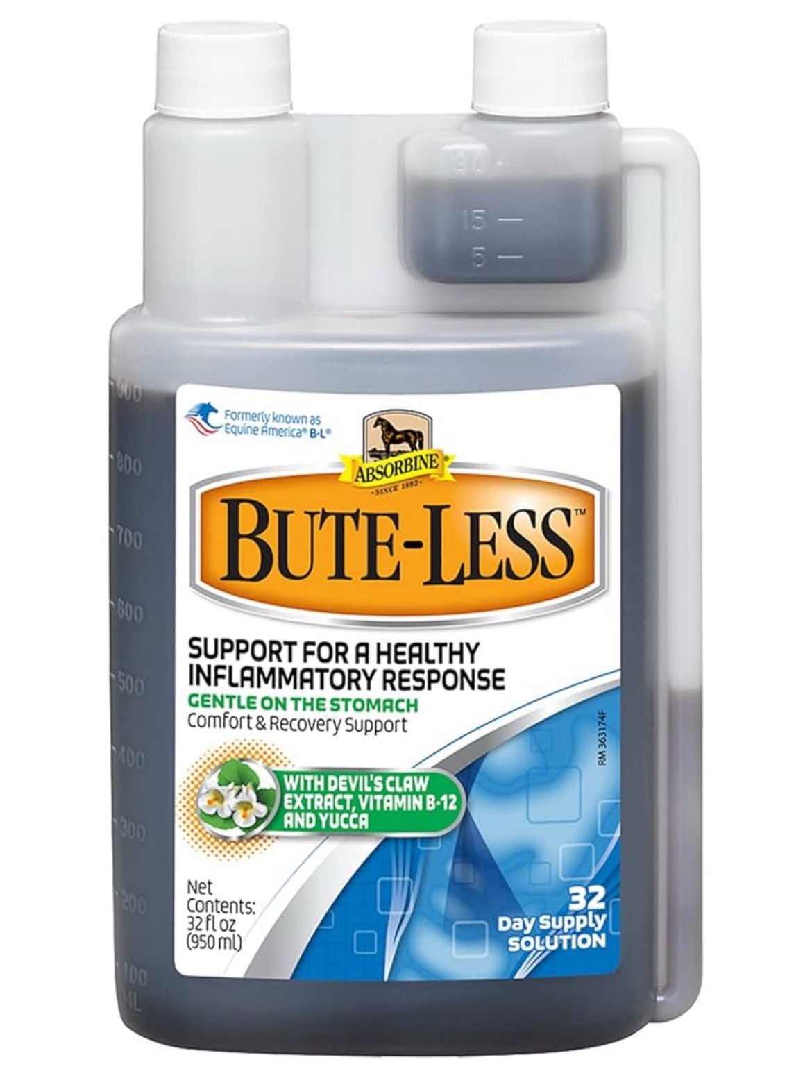 Absorbine Bute-less Solution 32 Oz - 32 Day Solution
