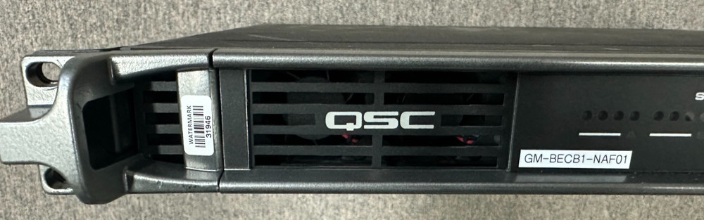 QSC VERSATILE I/O FRAME NETWORK INTERFACE Q-SYS (mci84)
