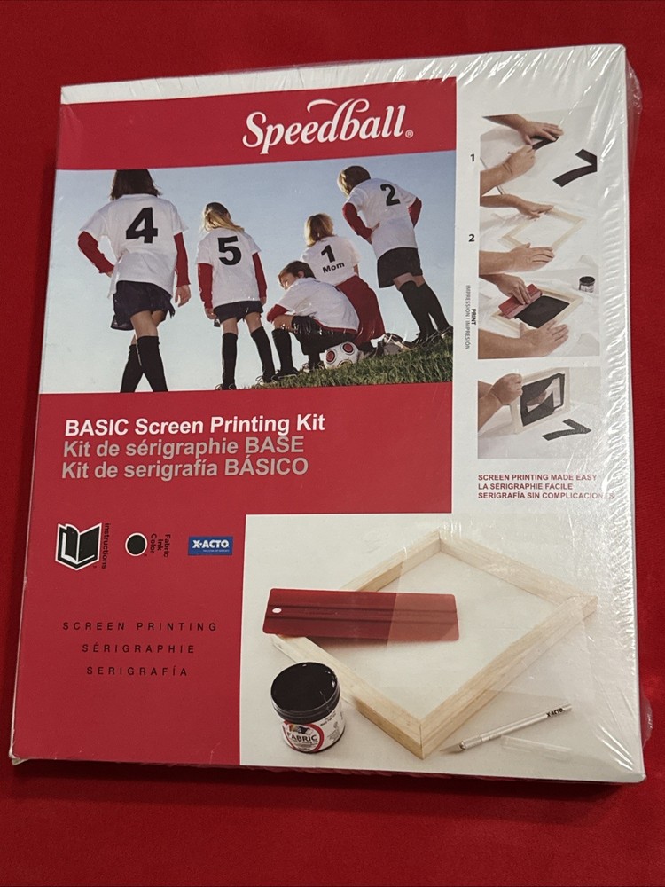 Speedball BASIC Screeen Printing Kit SEALED