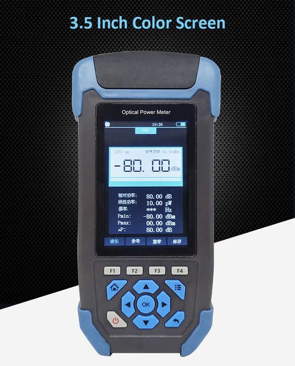 Precision Optical Power Meter A Type OPM VFL Mode with Range -80-+10dBm