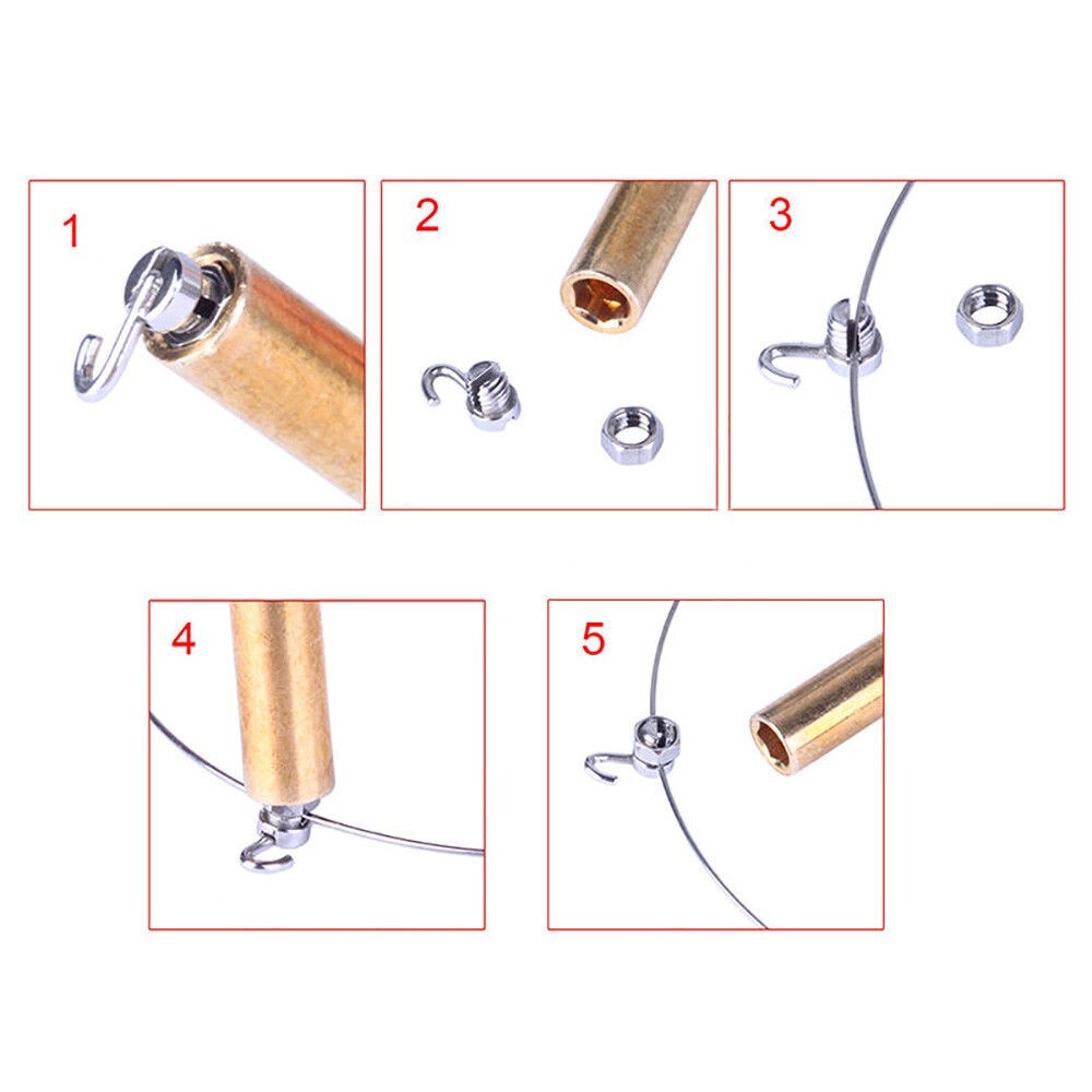 20pc + 1 Tool Dental Orthodontic Acticity Crimpable Hooks Stops Locks Left+Right