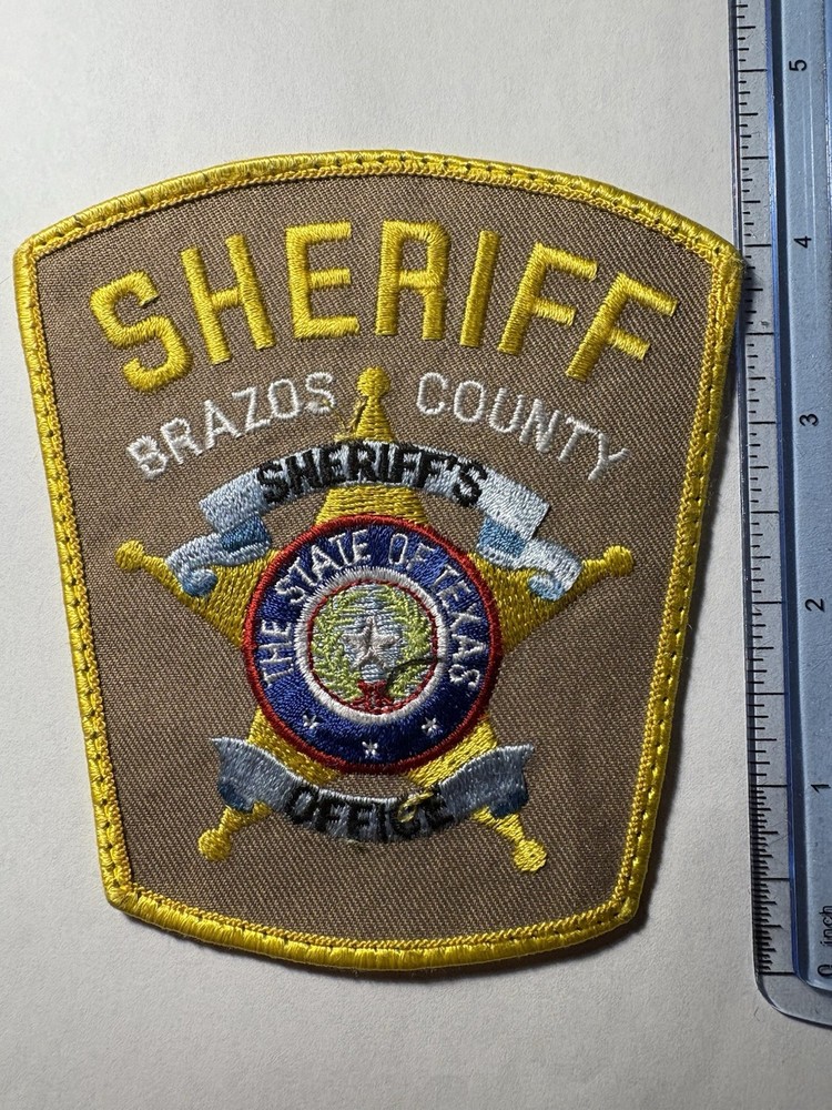 Brazos County Texas Sheriff Patch