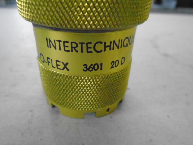 1 EA NOS INTERTECHNIQUE RACCORD WIG-O-FLEX COUPLING HALF P/N: 3601-20D