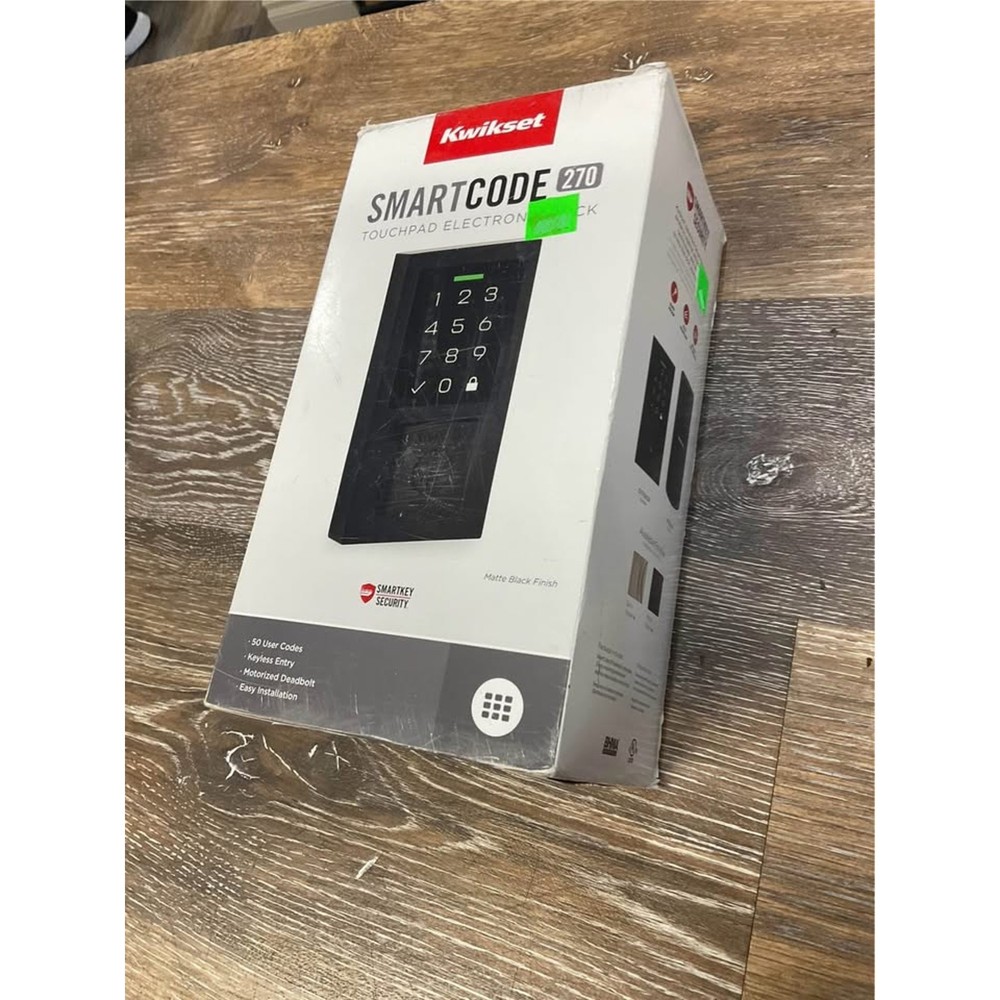 Smart code 270 touchpad electronic lock