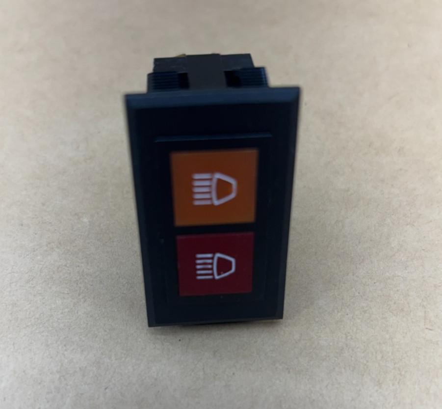 Thomas Built Bus 52002241 Warning Light Amber Red Dash Console