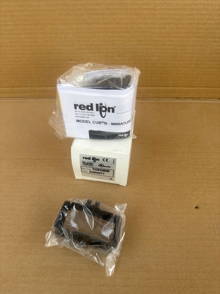 Red Lion CUB5IB00 LCD Current Panel Meter
