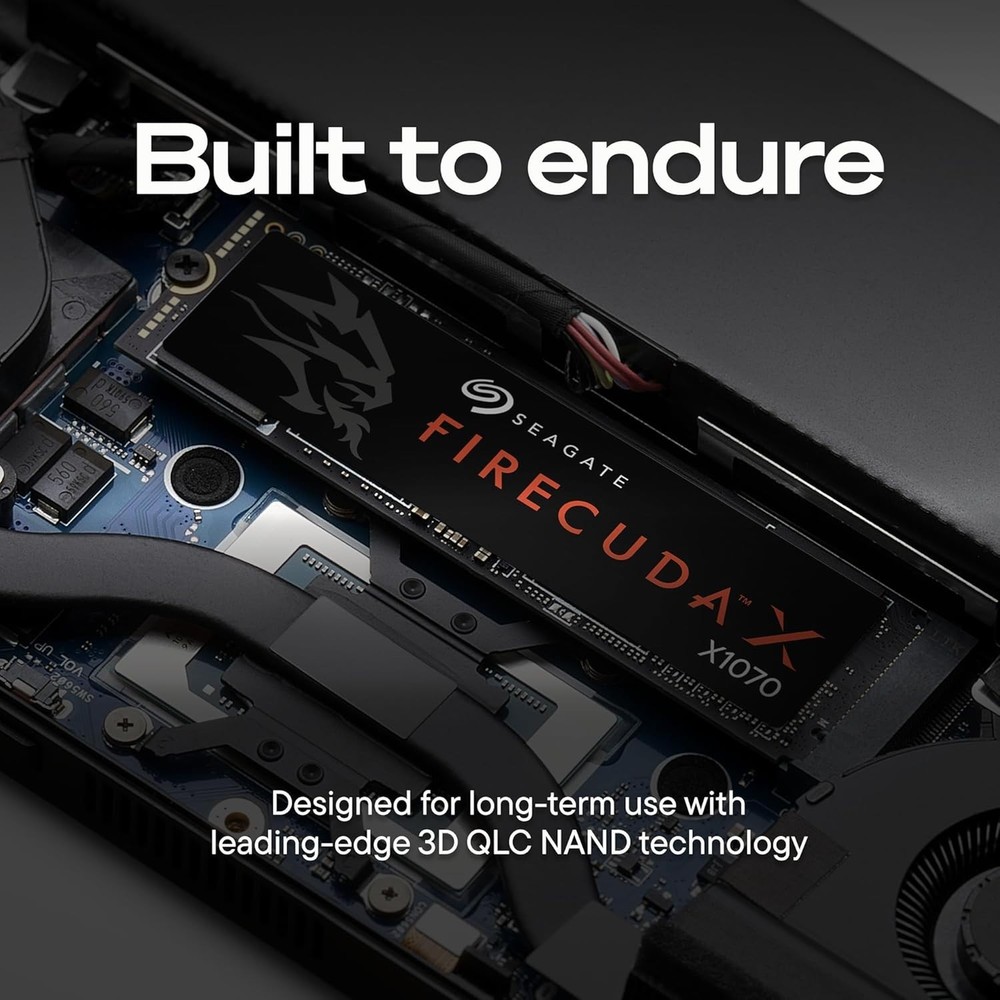 Seagate FireCuda 1TB X1070 Internal Solid State Drive SSD - M.2 PCIe Gen4