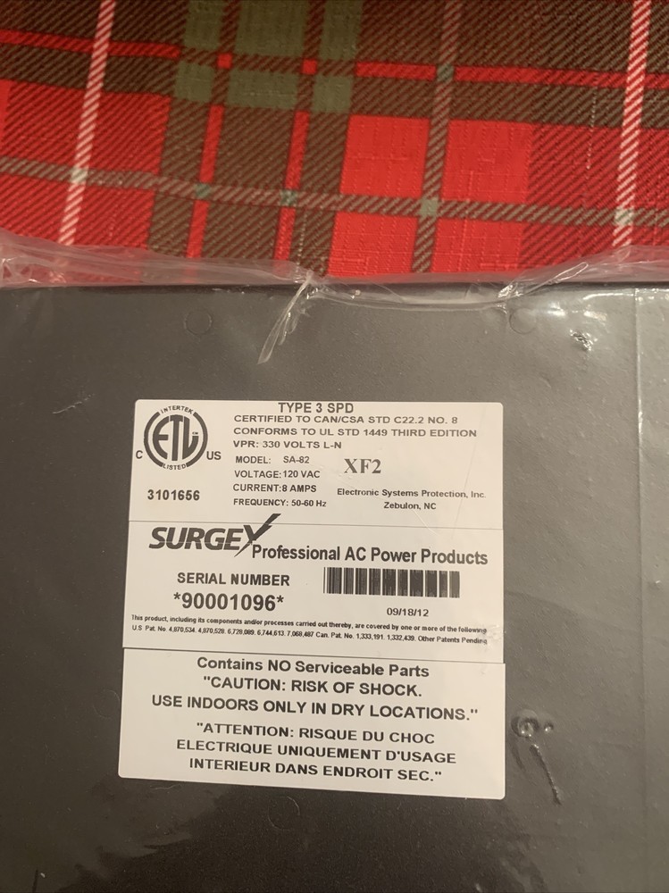 XF2 Surge X New surge protector