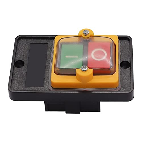 / 2PCS Latching Push Button Switch Waterproof On/Off Motor Start Stop Switch