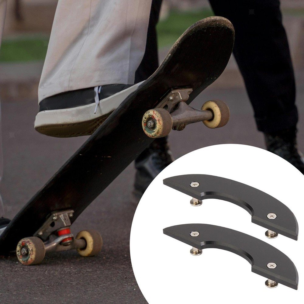 2x Skateboard Deck Guards Protector Edge Protection Longboard Edge Protect