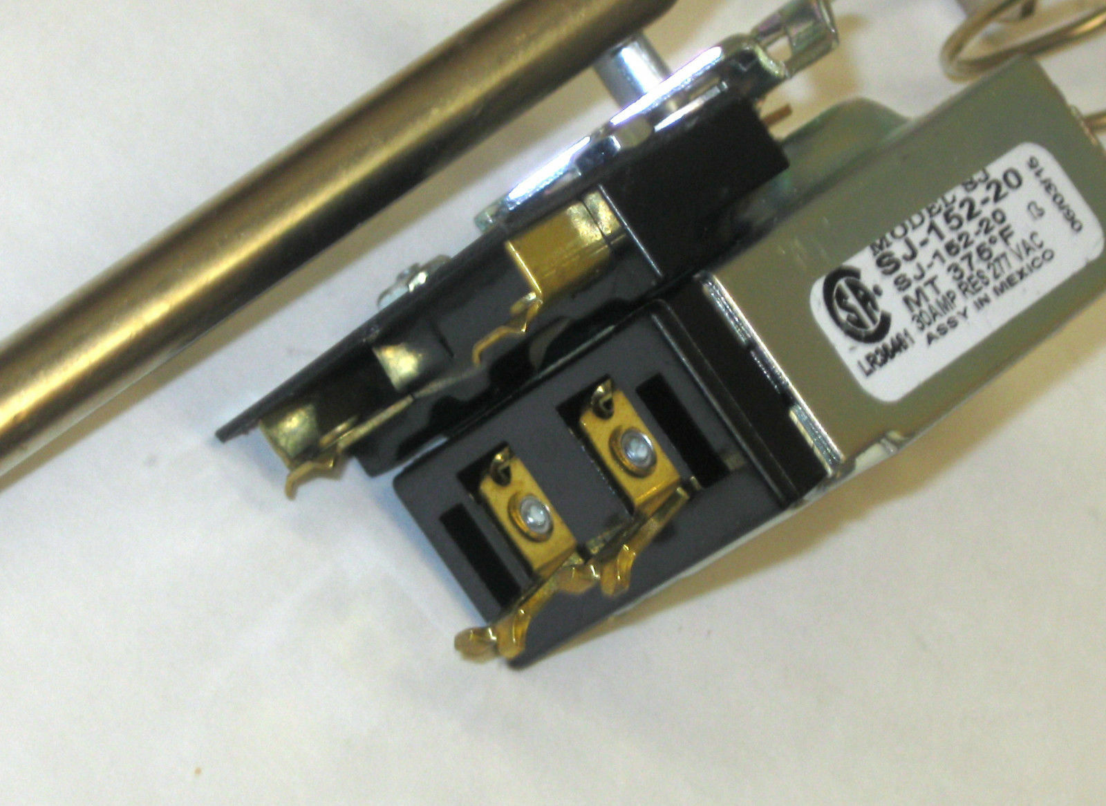 SJ-152-20 Robertshaw Commercial Fryer Thermostat for 46-1011 Star 2T-30133