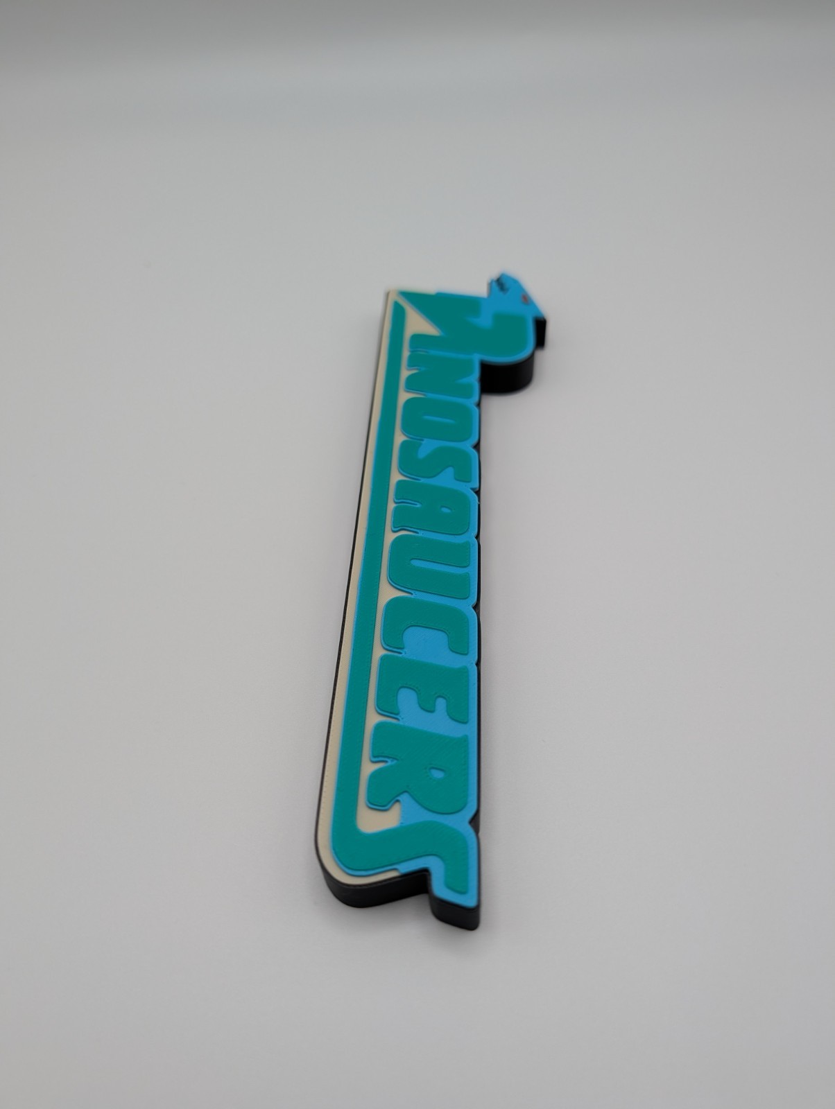 Dinosaucers Logo Display Sign For Collections