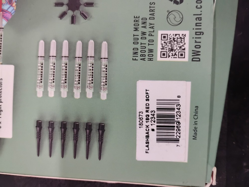 Flash Back Soft Tip Darts 18g #12343