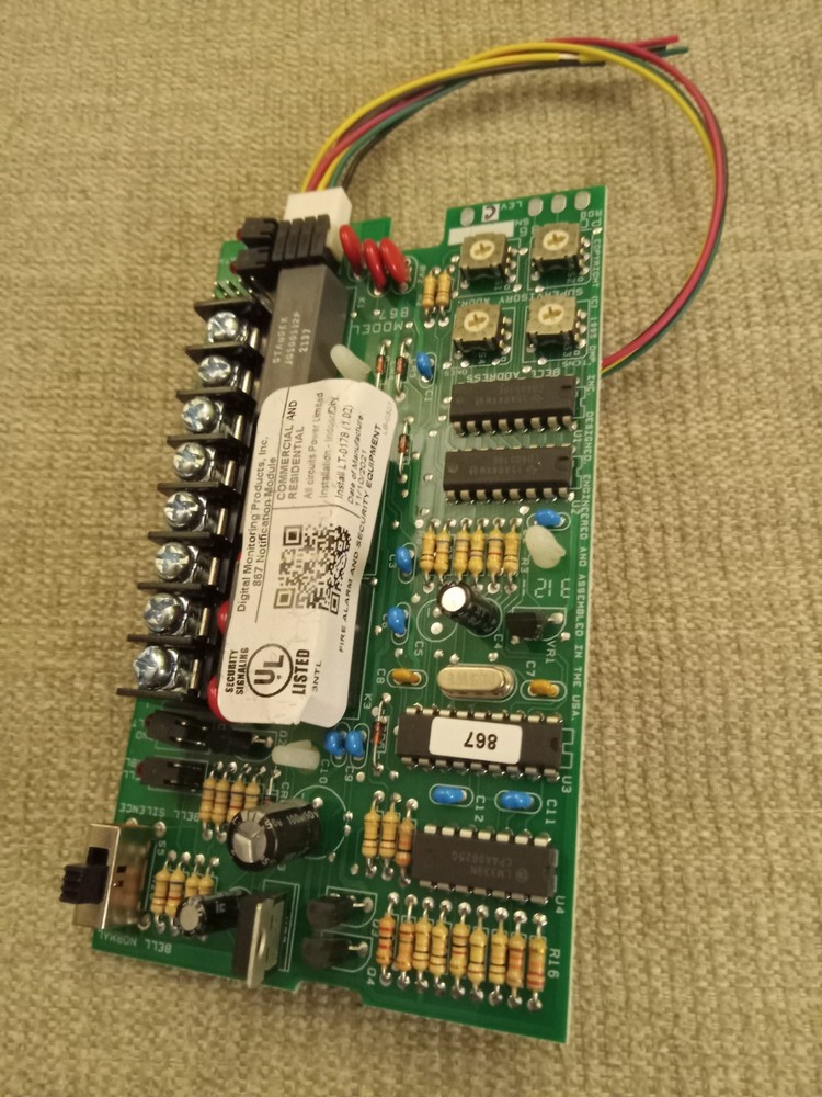 DMP 867 Notification Module Remote Style