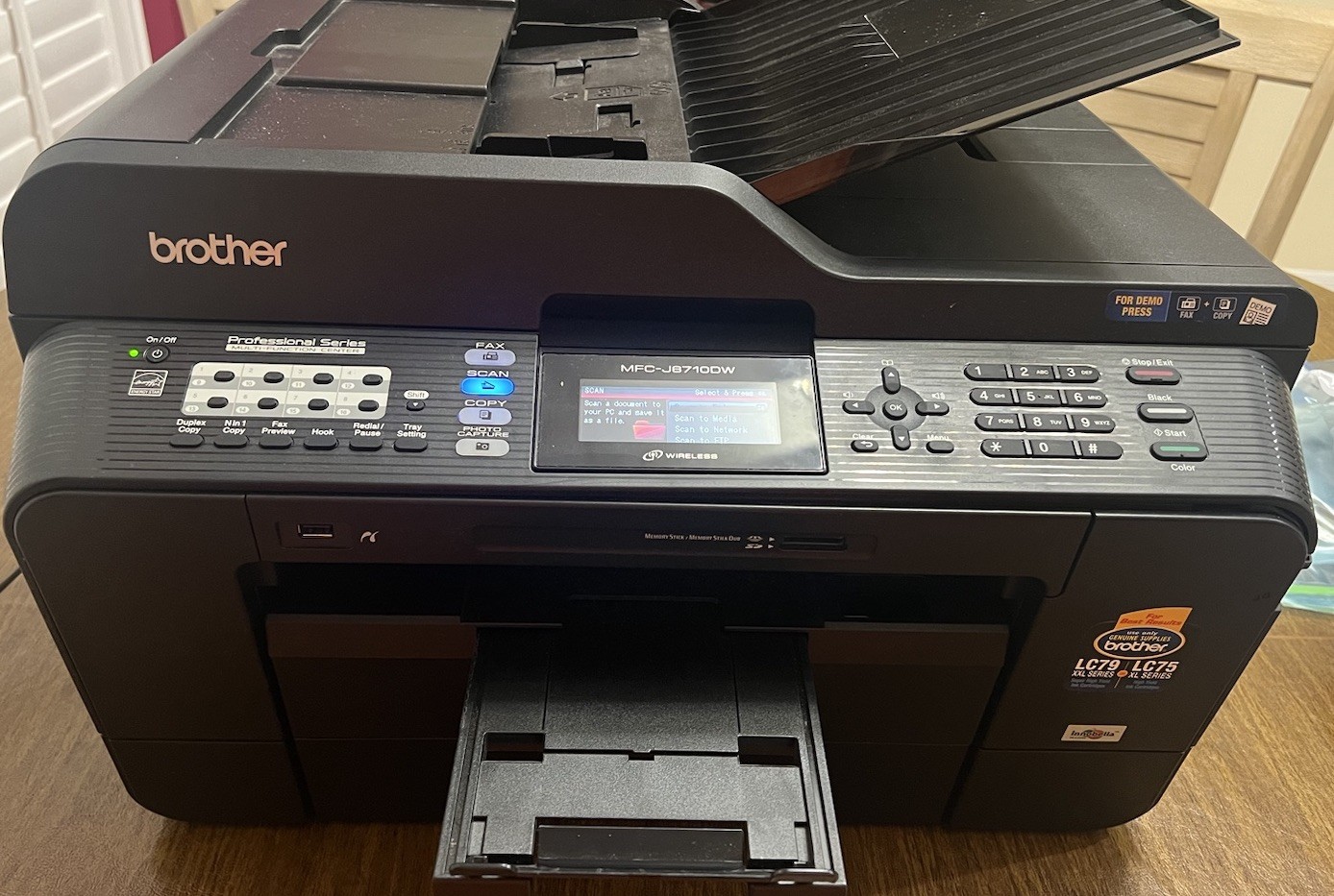Brother MFC-J6710DW Professional Inkjet All-In-One Printer, Working, Great Price