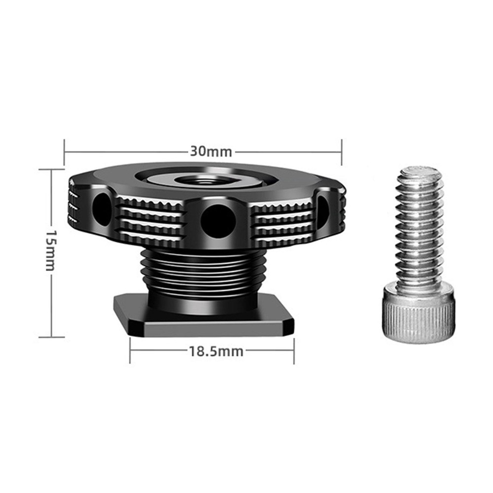Camera Hot Shoe Adapter Lightweight Compact Camera Accessory Conversion Base