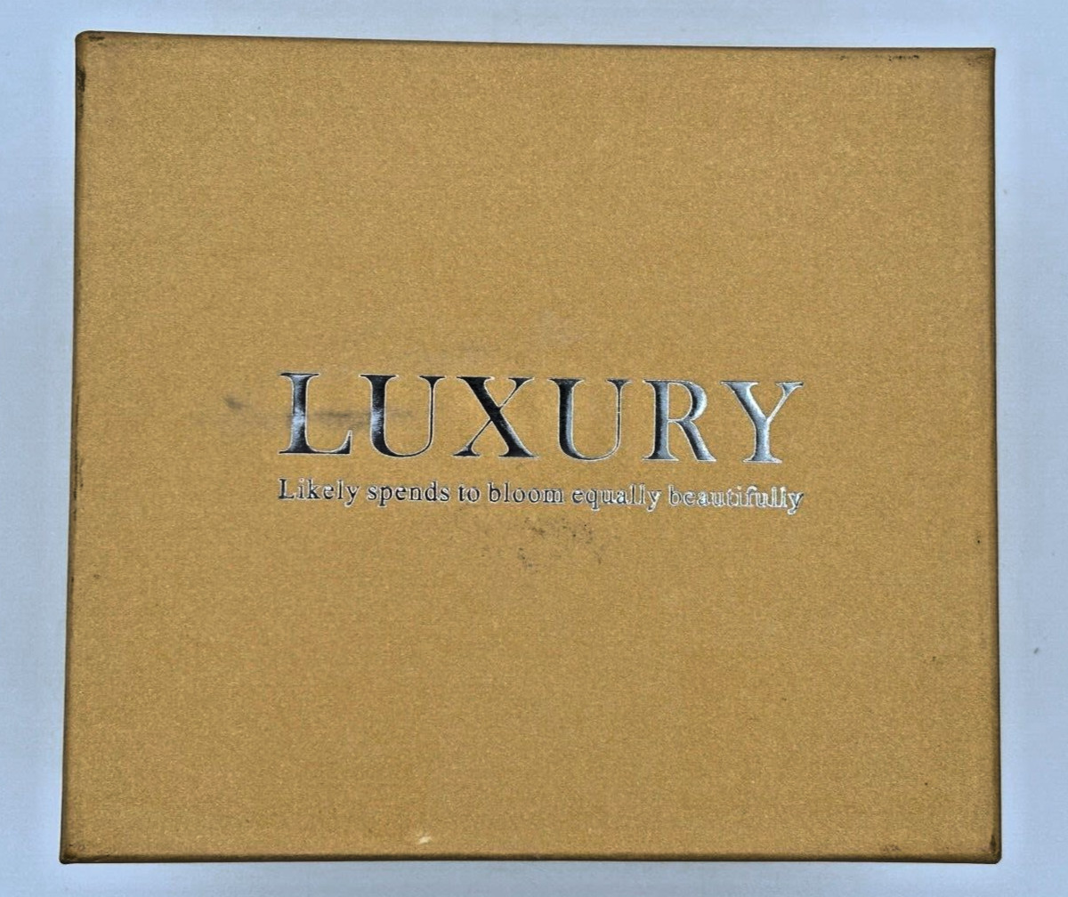 Luxury Glass 12oz Teacup Set Enamel Flower Handle and Base With Teaspoon Coaster