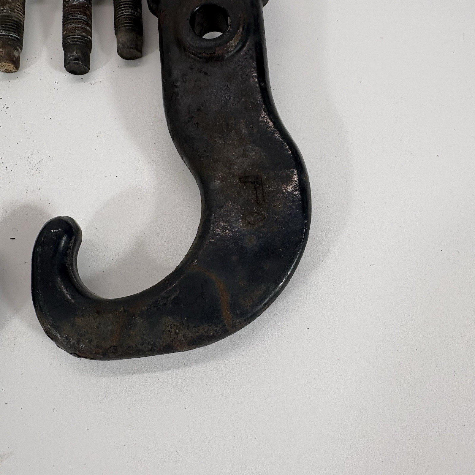 Front Tow Recovery Hooks Pair OEM with Bolts for 2004-2015 Nissan Titan Armada