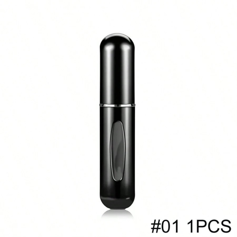5/10Pcs Mini Refillable Travel Portable Perfume Atomizer Bottle Spray Pump Case