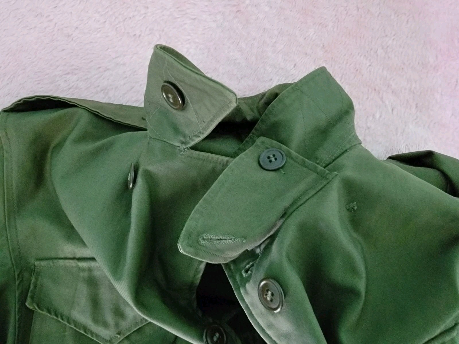 Vintage 1950s US Army Field Jacket Without Liner Size Regular Small