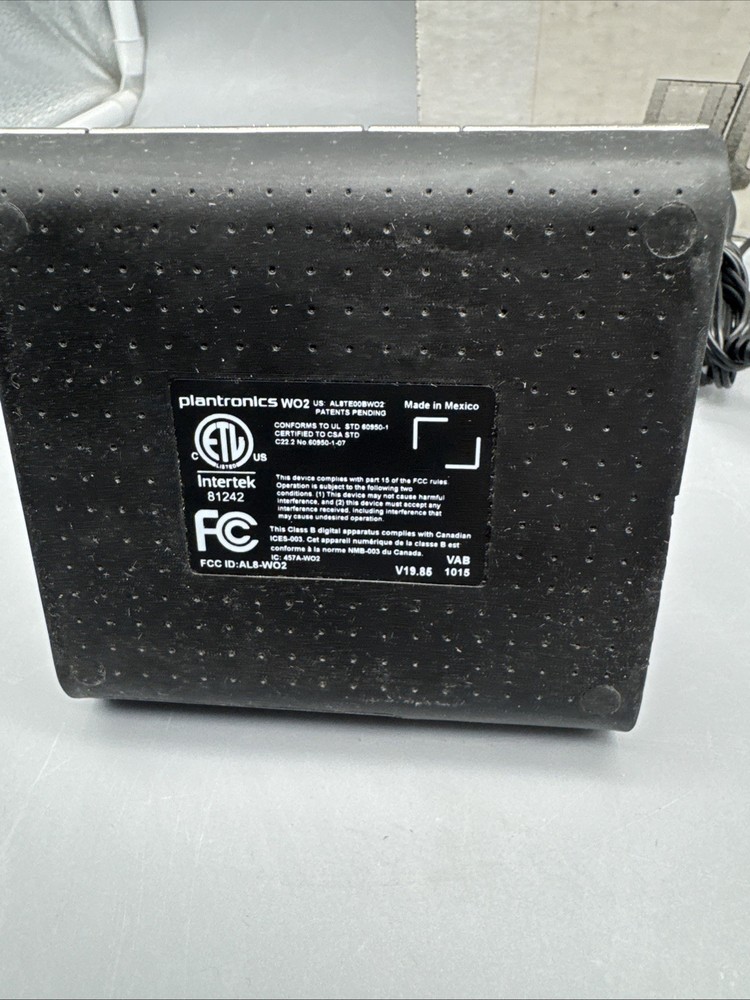 Plantronics Savi W740 Multi-Device Wireless Bluetooth Headset- Used