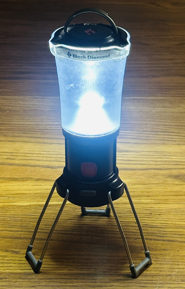 BLACK DIAMOND LANTERN LED CAMP LIGHT Camping Adjustable Dimmable Night