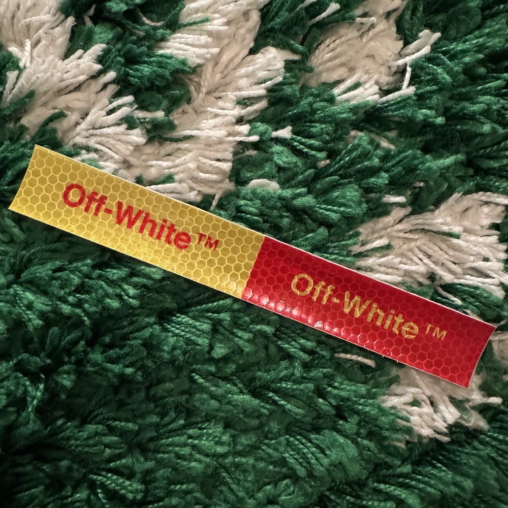 Off-White™ Reflective 3M Sticker - Off-White - Virgil Abloh