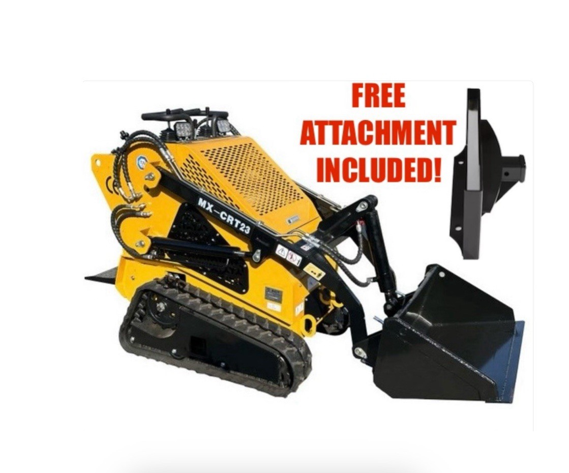 Mini Skid Steer Loader Stand-on AGT MX-CRT23/HP Gas Engine/New