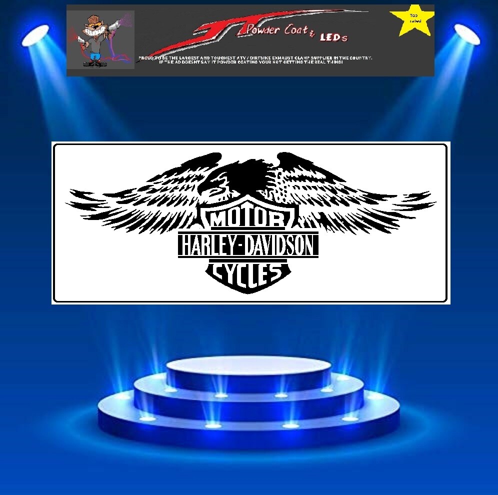 Harley Davidson Logo eagle Stencil Template Airbrush Paint # 533