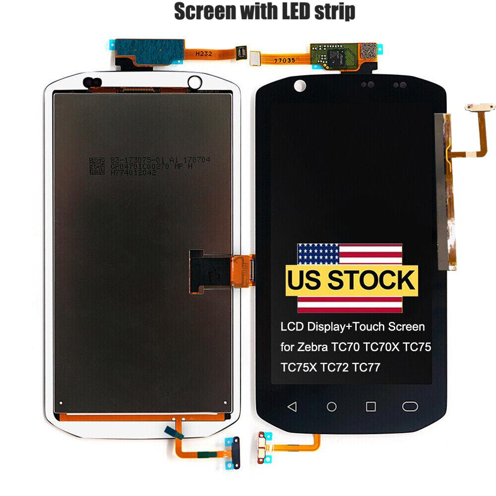 Touch Screen LCD Display for Zebra TC77 Scanner Parts