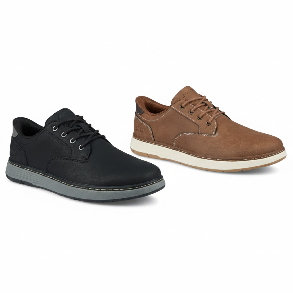 Skechers Men's Swift Fit Casual Shoes Hands Free Relaxed Fit Memory Foam New