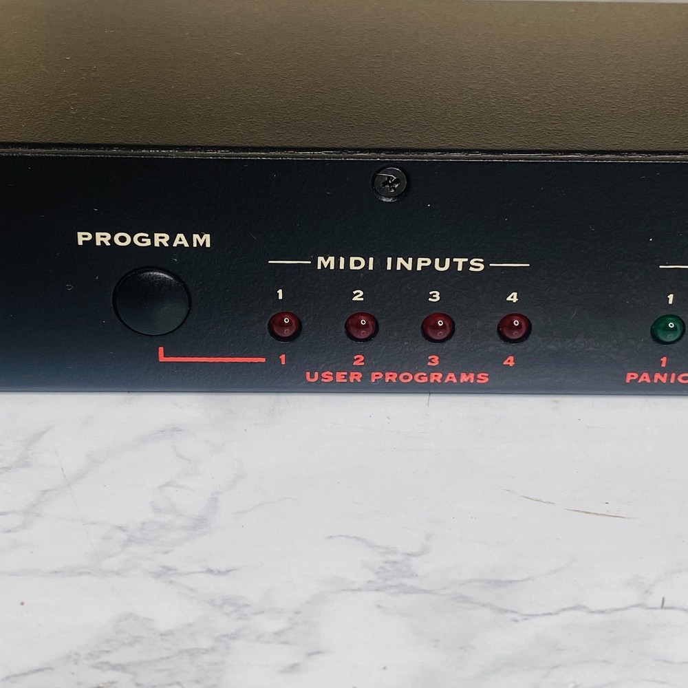 OPCODE STUDIO 64X 64-Channel Midi Interface Patchbay No Power Supply W/ Box