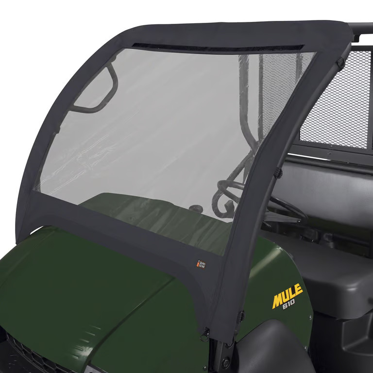 Classic Accessories UTV Front Windshield - Black 18-094-010401-00 45-1946